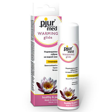 Pjur Med Warming Glide, 30 мл - Лубрикант с экстрактом лотоса - купить в секс шопе Pjur Med Warming Glide, 30 мл - Лубрикант с экстрактом лотоса - купить в секс шопе