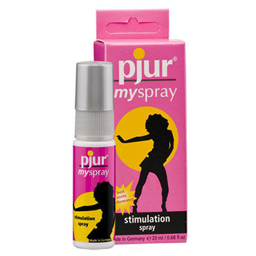 Pjur Myspray, 20 мл, Стимулирующий спрей для женщин от condom-shop.ru Pjur Myspray, 20 мл, Стимулирующий спрей для женщин от condom-shop.ru