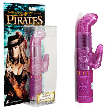 Digital Playground Janines Cannon Fire Rabbit вибратор - Водонепроницаемый, стильный - купить в секс шопе Digital Playground Janines Cannon Fire Rabbit вибратор - Водонепроницаемый, стильный - купить в секс шопе