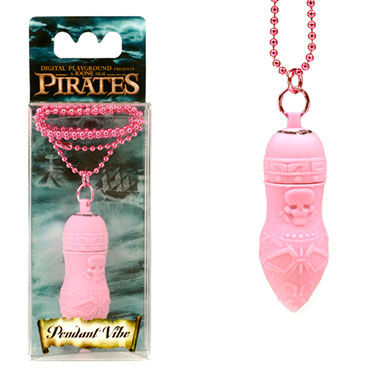 Digital Playground Pink вибратор - Вибратор-подвеска на цепочке - купить в секс шопе Digital Playground Pink вибратор - Вибратор-подвеска на цепочке - купить в секс шопе