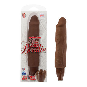 California Exotic Pure Skin Bendies, коричневый, Реалистичный вибратор California Exotic Pure Skin Bendies, коричневый, Реалистичный вибратор