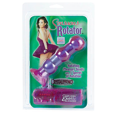 California Exotic Sensuous Rotator - Анальная пробка с ротацией - купить в секс шопе California Exotic Sensuous Rotator - Анальная пробка с ротацией - купить в секс шопе