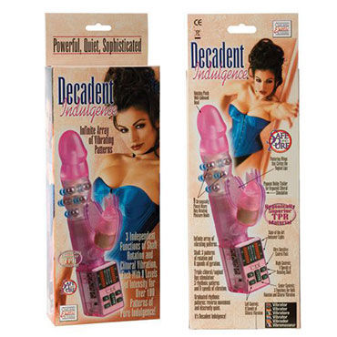 California Exotic Decadent - Хай-тек вибратор с птичкой - купить в секс шопе California Exotic Decadent - Хай-тек вибратор с птичкой - купить в секс шопе