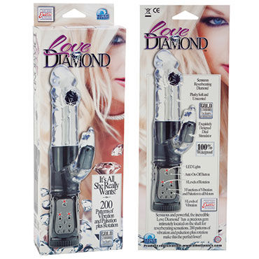 California Exotic Love Diamond, ченый - Вибратор в стиле хай-тек - купить в секс шопе California Exotic Love Diamond, ченый - Вибратор в стиле хай-тек - купить в секс шопе