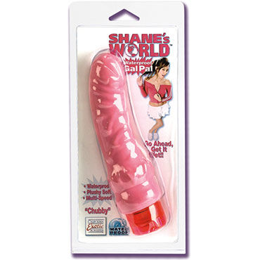 California Exotic Shanes World Chubby - Вибратор реалистичной формы - купить в секс шопе California Exotic Shanes World Chubby - Вибратор реалистичной формы - купить в секс шопе