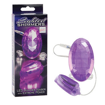 California Exotic Lighted Shimmers, Светящаяся аметисовая капля с вибрацией California Exotic Lighted Shimmers, Светящаяся аметисовая капля с вибрацией
