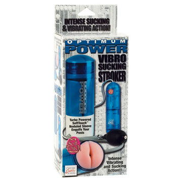 California Exotic Optimum Power Vibro Sucking Stroker - Мастурбатор-попка - купить в секс шопе California Exotic Optimum Power Vibro Sucking Stroker - Мастурбатор-попка - купить в секс шопе