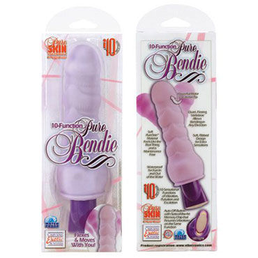 California Exotic Pure Bendies, фиолетовый - Рельефный вибратор - купить в секс шопе California Exotic Pure Bendies, фиолетовый - Рельефный вибратор - купить в секс шопе