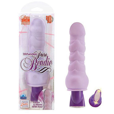 California Exotic Pure Bendies, фиолетовый, Рельефный вибратор California Exotic Pure Bendies, фиолетовый, Рельефный вибратор