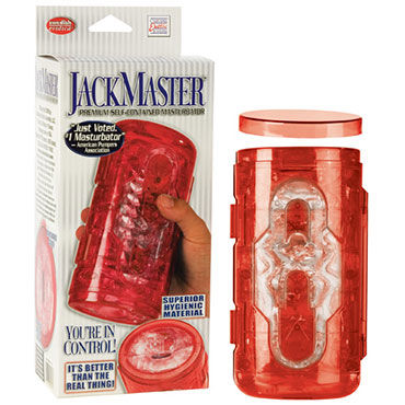 California Exotic Jack Master, красный, Мастурбатор премиум класса California Exotic Jack Master, красный, Мастурбатор премиум класса