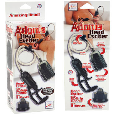 California Exotic Adonis Head Exciter - Вакуумная помпа для головки - купить в секс шопе California Exotic Adonis Head Exciter - Вакуумная помпа для головки - купить в секс шопе
