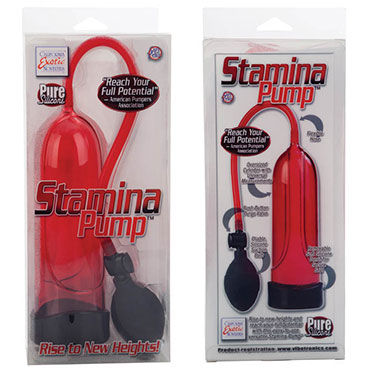 California Exotic Stamina, красный - Помпа для мужских тренировок - купить в секс шопе California Exotic Stamina, красный - Помпа для мужских тренировок - купить в секс шопе