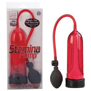 California Exotic Stamina, красный, Помпа для мужских тренировок California Exotic Stamina, красный, Помпа для мужских тренировок