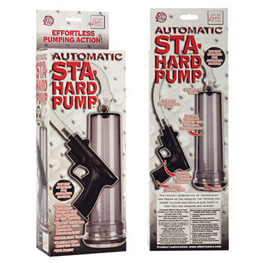 California Exotic Automatic Sta-Hard Pump - Помпа с автоматической откачкой воздуха - купить в секс шопе California Exotic Automatic Sta-Hard Pump - Помпа с автоматической откачкой воздуха - купить в секс шопе