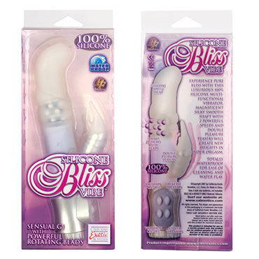 California Exotic Silicone Bliss - Водонепроницаемый вибратор - купить в секс шопе California Exotic Silicone Bliss - Водонепроницаемый вибратор - купить в секс шопе