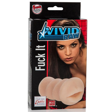 California Exotic Vivid Raw Fuck It Mouth, телесный - Компактный мастурбатор, ротик - купить в секс шопе California Exotic Vivid Raw Fuck It Mouth, телесный - Компактный мастурбатор, ротик - купить в секс шопе