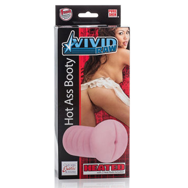 California Exotic Vivid Raw Hot Ass Booty, розовый, Мастурбатор-попка, с подогревающими вставками и другие товары California Exotic с фото California Exotic Vivid Raw Hot Ass Booty, розовый, Мастурбатор-попка, с подогревающими вставками и другие товары California Exotic с фото