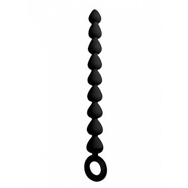 Shots Toys Anal Chain, черная, Анальная цепочка Shots Toys Anal Chain, черная, Анальная цепочка