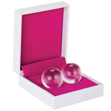 Shots Toys Ben Wa Balls Heavy Weight, Вигинальные шарики из стекла Shots Toys Ben Wa Balls Heavy Weight, Вигинальные шарики из стекла