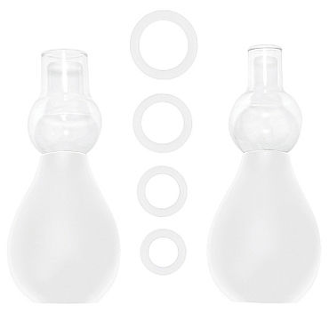 Shots Toys Nipple Erector Set, белый, Набор для стимуляции груди Shots Toys Nipple Erector Set, белый, Набор для стимуляции груди