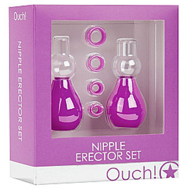 Shots Toys Nipple Erector Set, фиолетовый - фото, отзывы Shots Toys Nipple Erector Set, фиолетовый - фото, отзывы