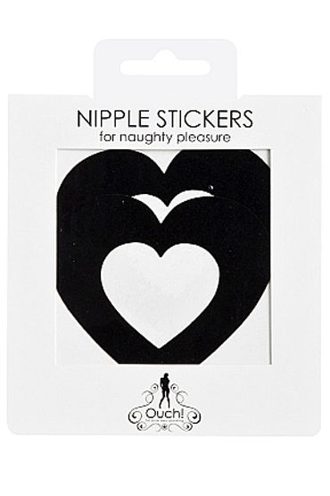 Shots Toys Nipple Sticker Open Hearts, черные - фото, отзывы Shots Toys Nipple Sticker Open Hearts, черные - фото, отзывы