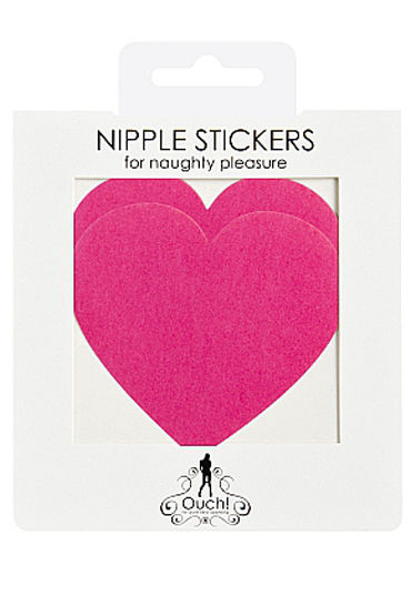 Shots Toys Nipple Sticker Hearts, розовые - фото, отзывы Shots Toys Nipple Sticker Hearts, розовые - фото, отзывы