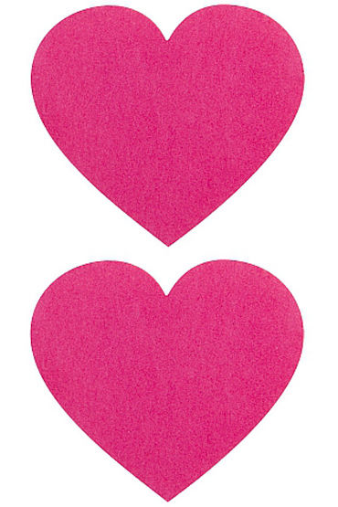 Shots Toys Nipple Sticker Hearts, розовые, Пэстисы в форме сердечек Shots Toys Nipple Sticker Hearts, розовые, Пэстисы в форме сердечек