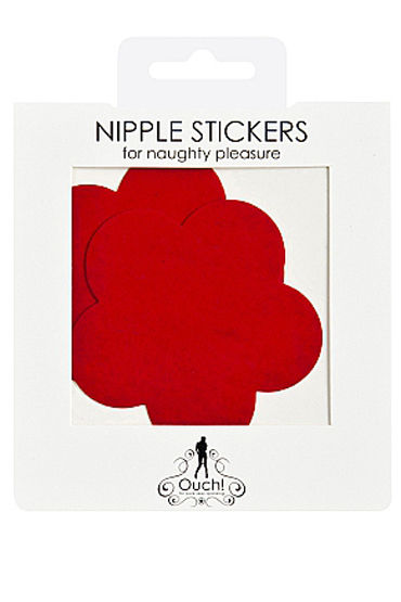 Shots Toys Nipple Sticker Blossom, красные - фото, отзывы Shots Toys Nipple Sticker Blossom, красные - фото, отзывы