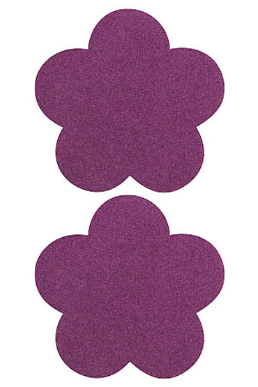 Shots Toys Nipple Sticker Blossom, фиолетовые, Пэстисы в форме цветочков Shots Toys Nipple Sticker Blossom, фиолетовые, Пэстисы в форме цветочков