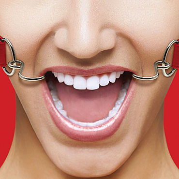 Shots Toys Hook Gag, красный, Расширяющий кляп Shots Toys Hook Gag, красный, Расширяющий кляп