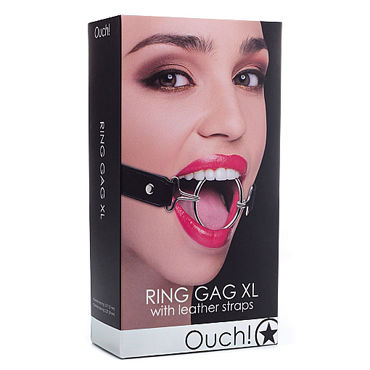 Shots Toys Ring Gag XL, черный - фото, отзывы Shots Toys Ring Gag XL, черный - фото, отзывы