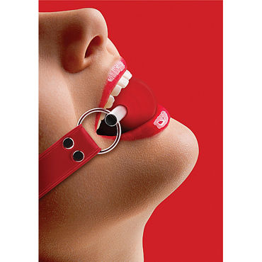 Shots Toys Solid Ball Gag, красный, Силиконовый кляп Shots Toys Solid Ball Gag, красный, Силиконовый кляп