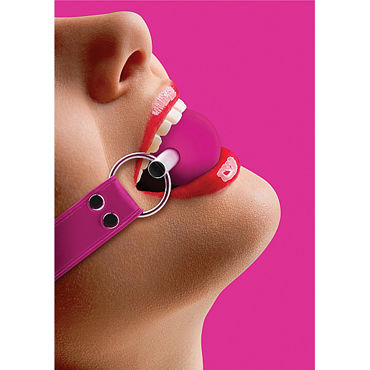 Shots Toys Solid Ball Gag, розовый, Силиконовый кляп Shots Toys Solid Ball Gag, розовый, Силиконовый кляп
