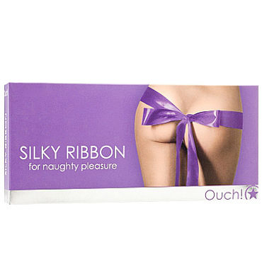 Shots Toys Silky Ribbon, фиолетовая - фото, отзывы Shots Toys Silky Ribbon, фиолетовая - фото, отзывы