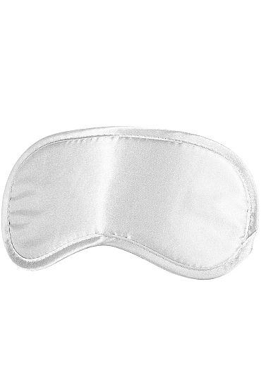 Shots Toys Soft Eyemask, белая, Мягкая маска на глаза Shots Toys Soft Eyemask, белая, Мягкая маска на глаза