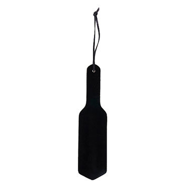 Shots Toys Paddle Leather and Suede, черный, Классический пэддл Shots Toys Paddle Leather and Suede, черный, Классический пэддл