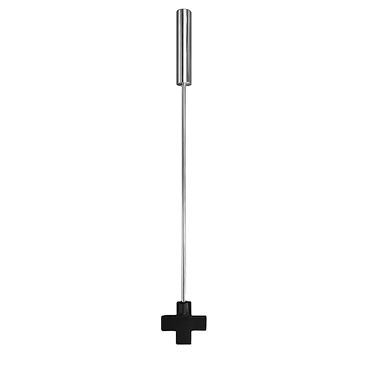 Shots Toys Leather Cross Tipped Crop, Стек с кожаным наконечником Shots Toys Leather Cross Tipped Crop, Стек с кожаным наконечником