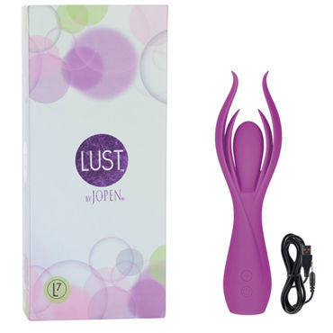 Jopen Lust L7, фиолетовый, Вибромассажер оригинальной формы Jopen Lust L7, фиолетовый, Вибромассажер оригинальной формы