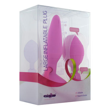 Seven Creations Large Inflatable Plug, розовая - фото, отзывы Seven Creations Large Inflatable Plug, розовая - фото, отзывы
