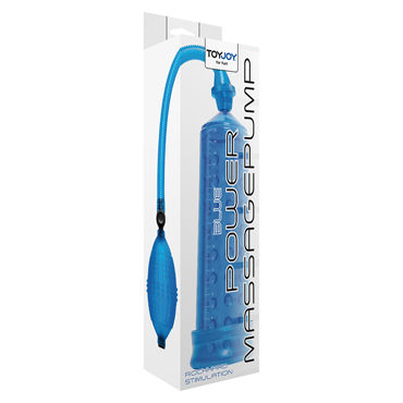 Toy Joy Power Massage Pump W. Sleeve, синяя - фото, отзывы Toy Joy Power Massage Pump W. Sleeve, синяя - фото, отзывы
