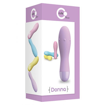 Toy Joy Donna Vibrator, фиолетовый - фото, отзывы Toy Joy Donna Vibrator, фиолетовый - фото, отзывы