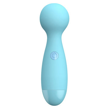 Toy Joy Bella Large Wand Massager, голубой, Вибромассажер с круглой головкой Toy Joy Bella Large Wand Massager, голубой, Вибромассажер с круглой головкой