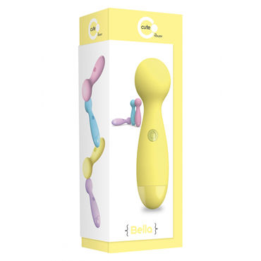 Toy Joy Bella Large Wand Massager, желтый - фото, отзывы Toy Joy Bella Large Wand Massager, желтый - фото, отзывы