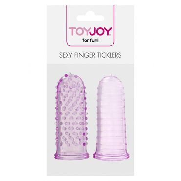 Toy Joy Sexy Finger Ticklers, фиолетовый - фото, отзывы Toy Joy Sexy Finger Ticklers, фиолетовый - фото, отзывы