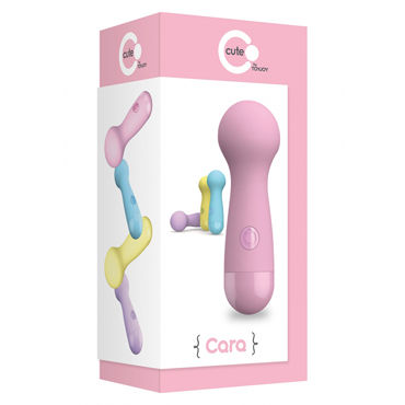Toy Joy Cara Small Wand Massager, розовый - фото, отзывы Toy Joy Cara Small Wand Massager, розовый - фото, отзывы