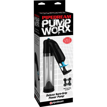 Pipedream Pump Worx Deluxe Sure-Grip Pump, Вакуумная помпа Pipedream Pump Worx Deluxe Sure-Grip Pump, Вакуумная помпа