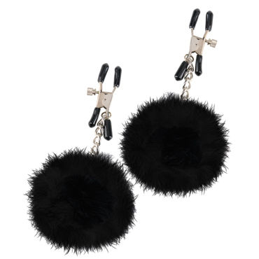 Pipedream Pom Pom Nipple Clamps - фото, отзывы Pipedream Pom Pom Nipple Clamps - фото, отзывы