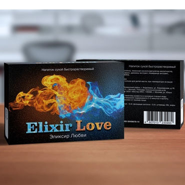 Elixir Love, Возбуждающий напиток для мужчин и женщин Elixir Love, Возбуждающий напиток для мужчин и женщин