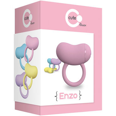 Toy Joy Enzo Couples Ring, розовое - фото, отзывы Toy Joy Enzo Couples Ring, розовое - фото, отзывы
